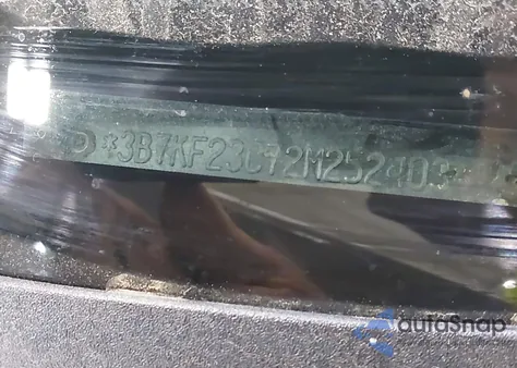 2002 Dodge Ram 2500 Slt/St from USA, damaged, VIN 3B7KF23C72M252403